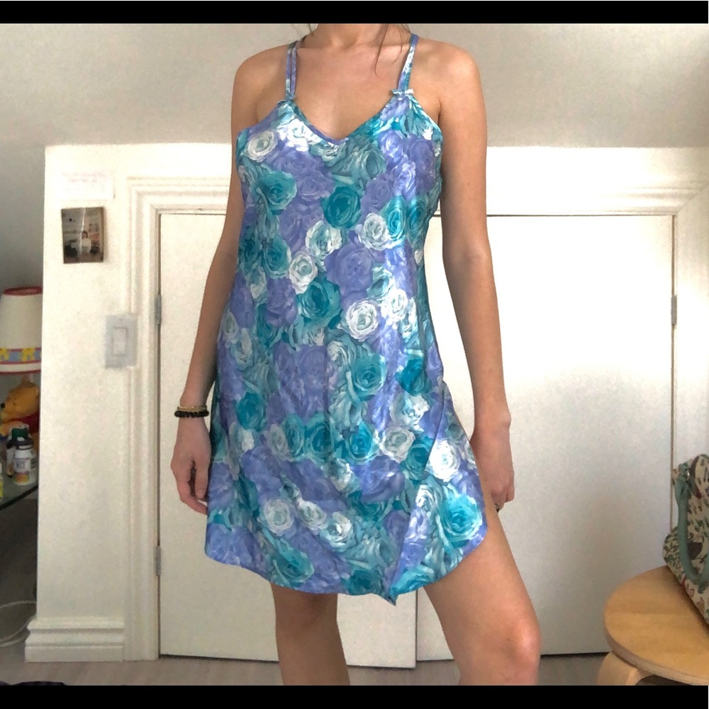 Floral slip dress